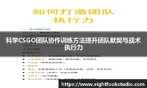 科学CSGO团队协作训练方法提升团队默契与战术执行力