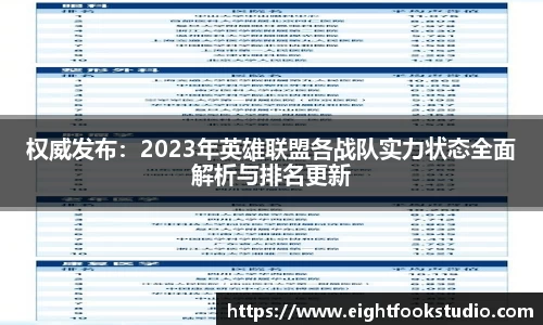 权威发布：2023年英雄联盟各战队实力状态全面解析与排名更新